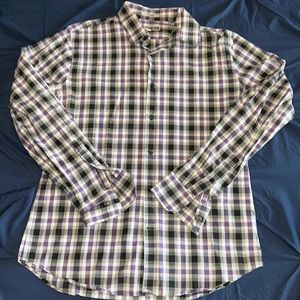 Express mens long sleeve dress shirt